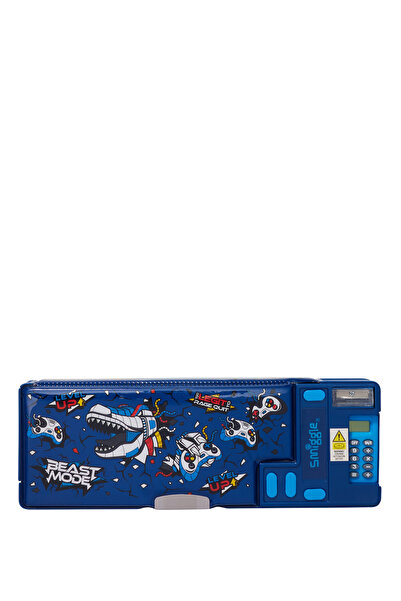 SMIGGLE Fly High Pop Out Lacivert Hesap Makineli Kalem Kutusu