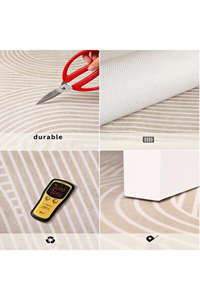 KEKE Modern Minimalism Area Rug Non-Slip Soft Decorative Carpet 100X140CM (Vertical)