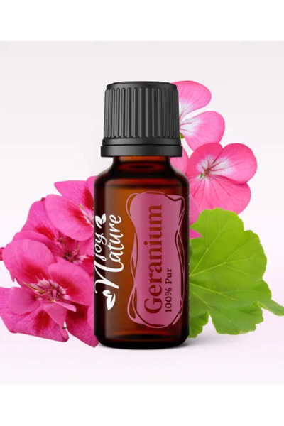 nJoy Nature Ulei esențial pur de geranium (Pelargonium graveolens) - 15 ml