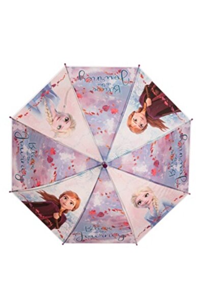 OEM Frozen 2 Automatic Stick Rain Umbrella Purple Lilac for Children 68cm