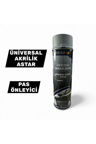 Motip Universal Akrilik Astar Sprey – PAS ÖNLEYİCİ - Yüzey Hazırlık ve Tutuş Artırıcı 500ml