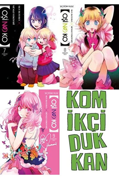 Gerekli Şeyler Yayıncılık Oşi No Ko 7-8-9 manga seti (3 kitap) ayraç hediyeli