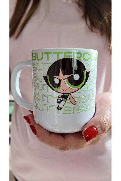 By Selen Suyolcu Power Girl Printed Mug Cup