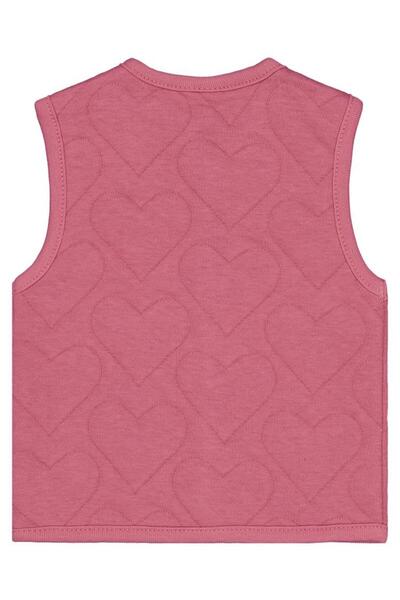 Civil Baby Heart Patterned 6-18 Months Vest - Pink 6-9 Months