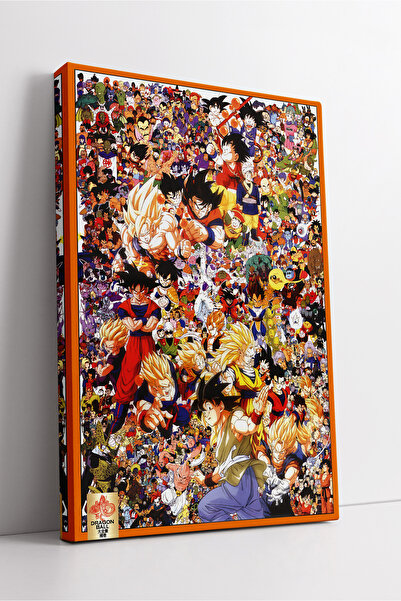 KOSS Dijital Pictură pe pânză Dragon Ball Anime Goku Vegeta Super Saiyan Recu...