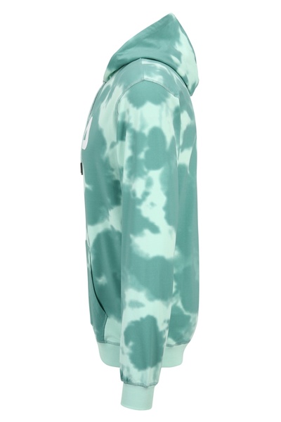 FILA Φούτερ με φλοράλ μπατίκ σε όλη την επιφάνεια, σε πράσινο χρώμα, με τύπωμα Beryl Green