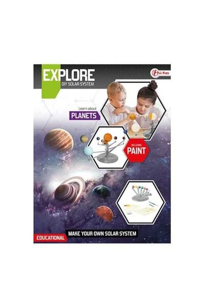 Toi-Toys Set DIY Solar System Desk Kit Explore,