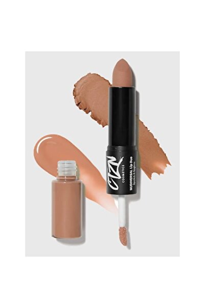 CTZN Nudiversial Lip Duo 7 - Ruj și Creion de Buze Dubai, Nud Rezistent la Apă