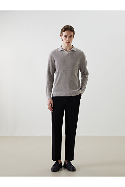 LC Waikiki New Season Polo Neck Long Sleeve Men's Knitwear Sweater