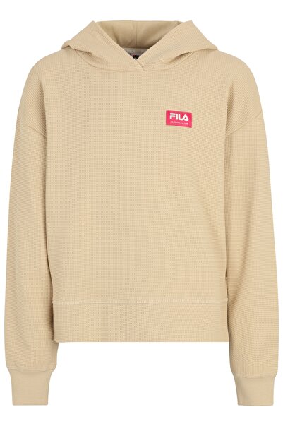 FILA Women's beige sweatshirt 100% cotton 134-140
