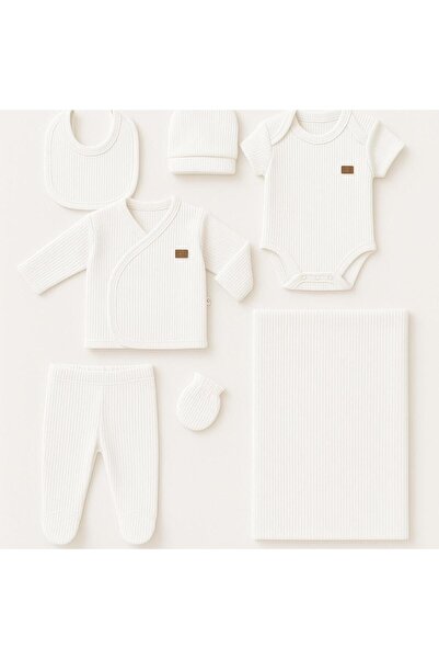 BYS BABY FASHION Newborn Girl - Boy Baby Organic Cotton Corded Fabric Piece H...