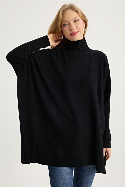 HomeStore Dik Yaka Geniş Kesim Triko