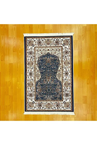 MEVLANA BAZAAR Luxury Mihrap Turkish Motif Digital Print Prayer Rug