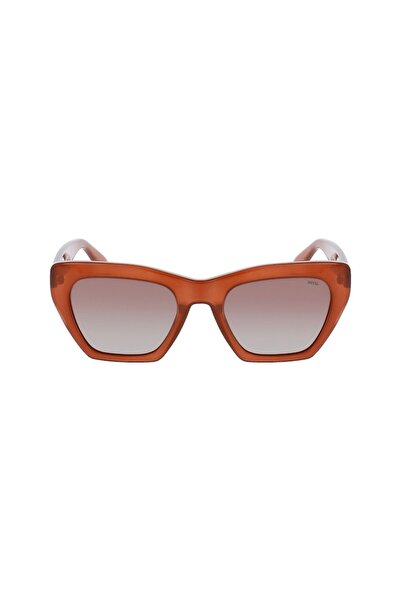 INVU Women's Ultrapolarized Cat-Eye Sunglasses, Red Terracotta B2327C