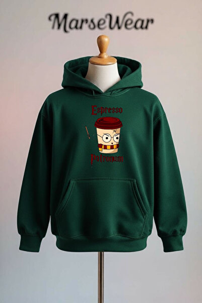 Vordevia سويت شيرت إسبريسو باترونويم مطبوع قطن 3 خيوط O قصة فضفاضة