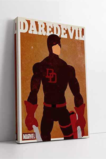 KOSS Dijital Pictură retro Daredevil Minimal pe pânză Decor modern pentru cas...