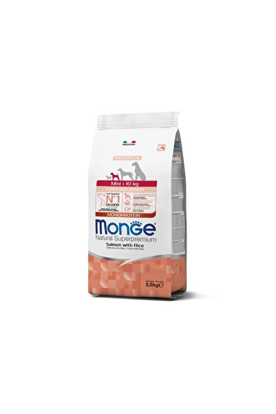 Monge Mini Junior & Puppy Salmon 2.5 kg (Superpremium)