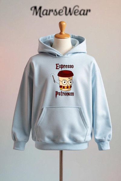 Vordevia سويت شيرت إسبريسو باترونويم مطبوع قطن 3 خيوط O قصة فضفاضة