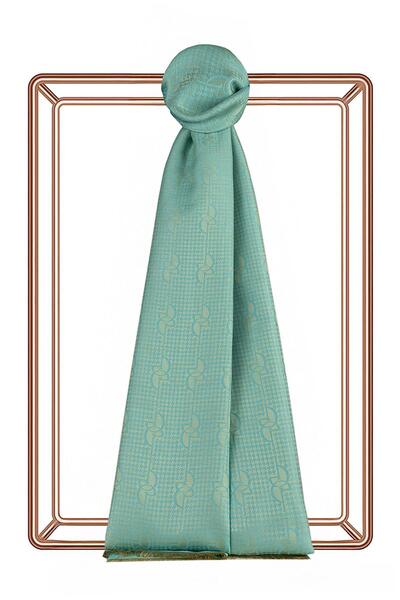 ipekevi Ie Monogram Cotton Silk Shawl