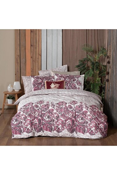 Sarev Elfida Single 100% Cotton Flannel Duvet Cover Set Pink