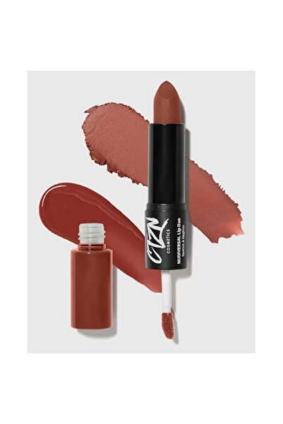 CTZN Ruj și creion de buze Nudiversal Lip Duo 19 - Milano (Rezistent la apă, ...