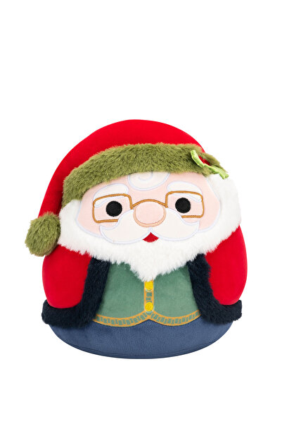 Squishmallows Yılbaşı Serisi Noel Baba Nick Peluş Oyuncak 20 cm