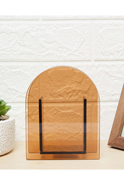 REDTAG Brown Terra Glass Arch Vase