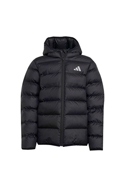 adidas Black Boy's Coat Jl7430