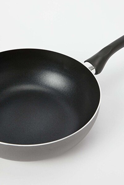 REDTAG Black Aluminum Non Stick Wok Pan (26Cm)