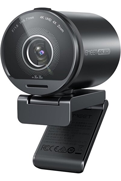 eMeet كاميرا ويب SmartCam S800-4K للبث المباشر، مستشعر سوني 1/2 بوصة، HDR، PDAF+TOF، 1080 بكسل بمعدل 60 إطارًا في الثانية