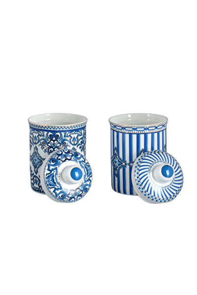 Berghoff Lunetta Bone 2-Piece Jar Set 16cm