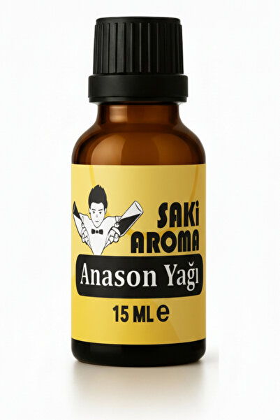 Saki Aroma Saf kristal Anason Yağı 15 ML (5 Litreye uyumlu)