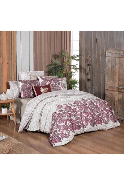 Sarev Elfida Single 100% Cotton Flannel Duvet Cover Set Pink