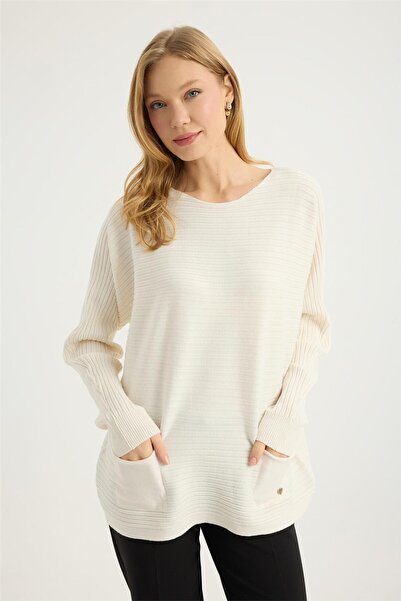 HomeStore Πλεκτά με ριμπ ρίγες