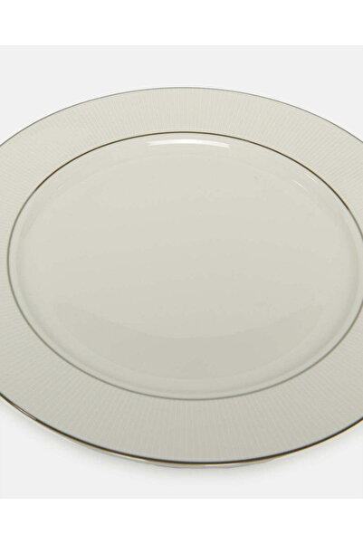 REDTAG White Embellished Dinner Plate