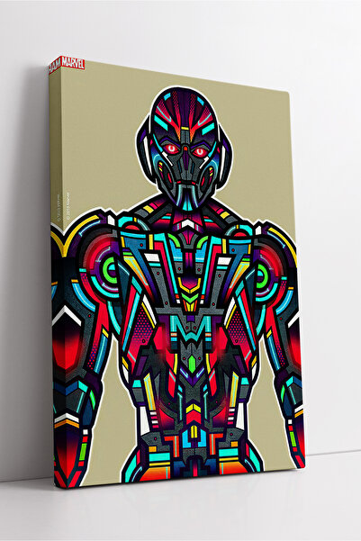 KOSS Dijital Pictură murală modernă și puternică pe pânză personaj cu linii g...
