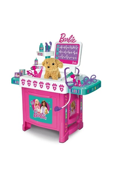 Barbie Veterinary Pet Care Playset Toy (Ages 3+)