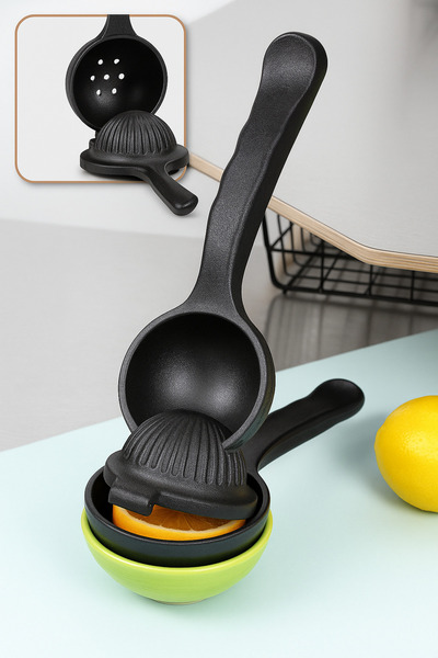 DAT35 Cast Stainless Steel Lemon Squeezer – Heavy Duty Citrus & Orange Juicer Practical Kitchen Tool