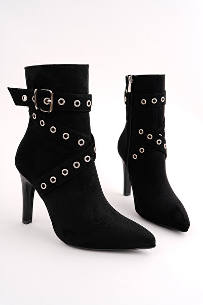 Madam Tarz حذاء BLN-2401 بكعب رفيع وحزام كبسولي