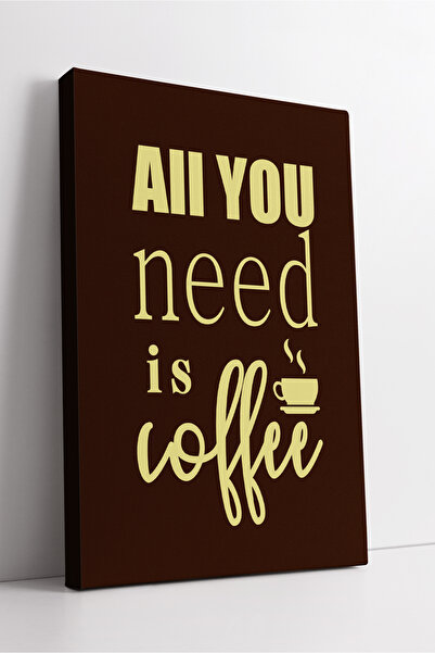 KOSS Dijital Tot ce ai nevoie este cafea, decor de perete pentru bucătărie, t...