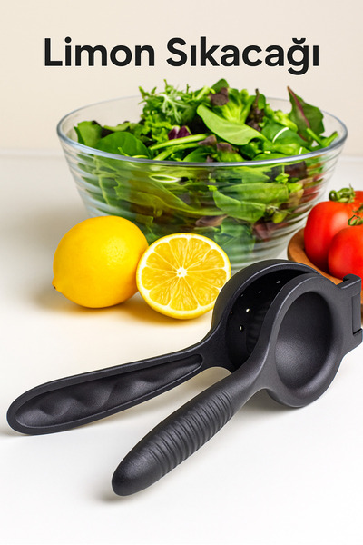 DAT35 Cast Stainless Steel Lemon Squeezer – Heavy Duty Citrus & Orange Juicer Practical Kitchen Tool