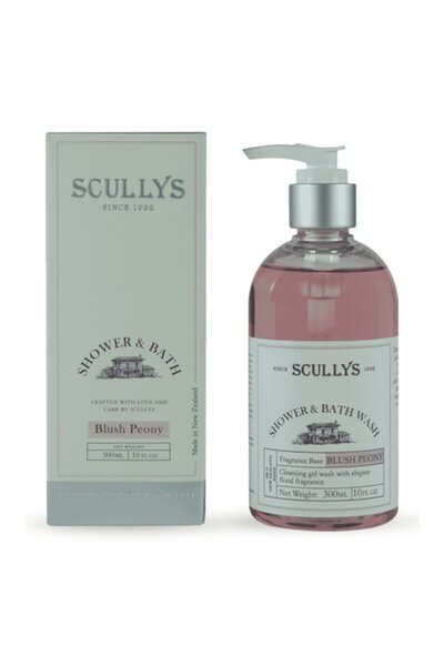 Scullys Blush Peony Shower & Bath Gel, 300 ml