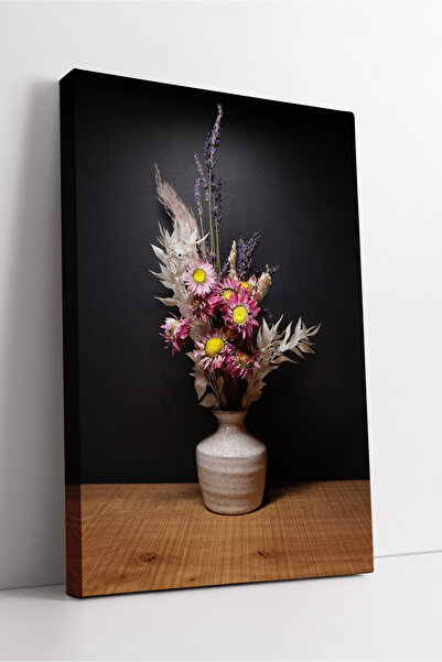 KOSS Dijital Βάζο με λουλουδάτο σχέδιο με θέμα μοντέρνα διακόσμηση τοίχου Κομ...