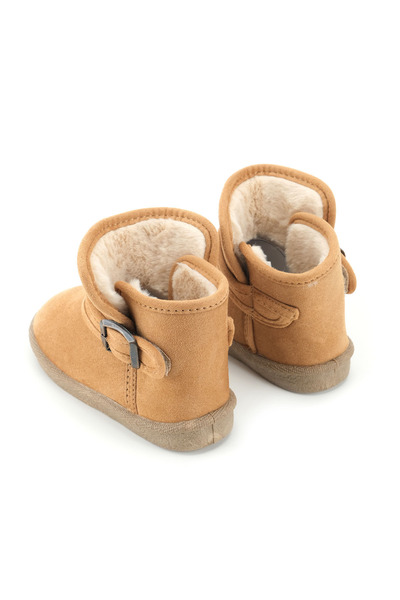 GEZER Παιδικό χειμερινό βελούδινο μονόπλευρο κορδόνι με κορδόνι που ρυθμίζεται με βέλκρο, άνετη σόλα από PVC, Σχολικό νηπιαγωγείο στον κήπο του σπιτιού