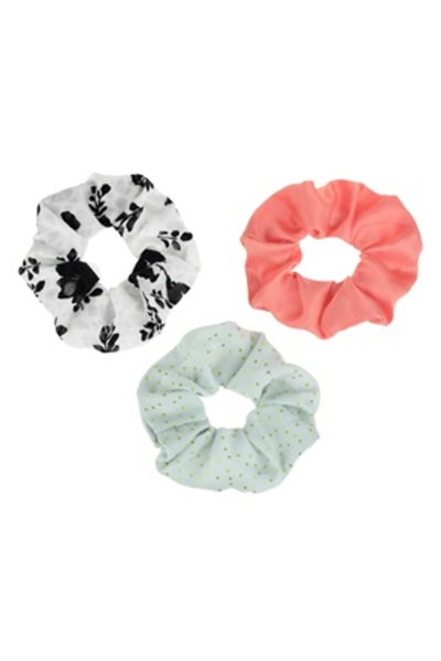 OEM Elastice Par de Vara Corai Verde Buline Alb Floral pentru Femei - 3buc