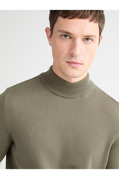 LC Waikiki Half Turtleneck Men's Knitwear Sweater