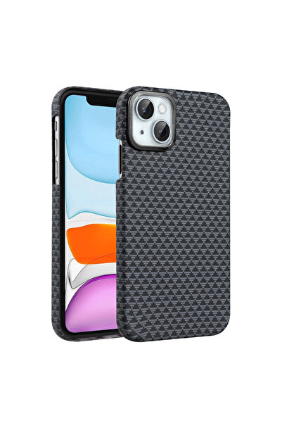 Twin Store غطاء آيفون 14 فيجا ماج سيف - رمادي