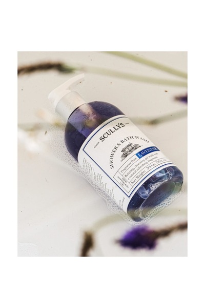 Scullys Lavender Shower Gel, 300 ml (suitable for all skin types)