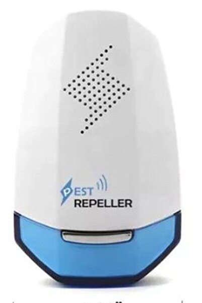 Pest x Defend Aparat cu ultrasunete Pest Repeller Alb-Albastru, anti rozatoare si insecte taratoare