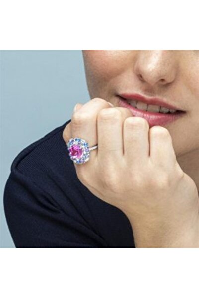 Luxenter 925 Sterling Silver MALIZU Necklace with Rhodium NF 126978-00